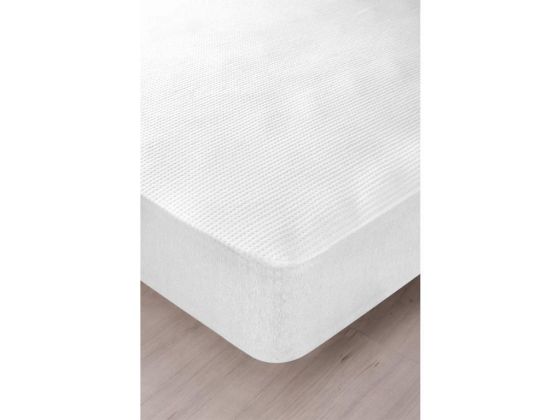 3D Quilted Liquid Proof 90X190cm Fitted Single Size Mattress Protector