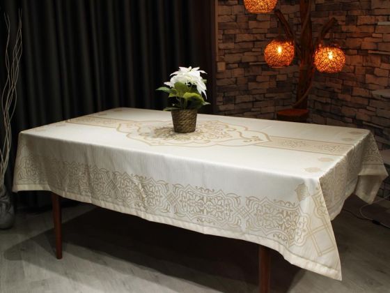 Acelya Table Cloth Cappucino