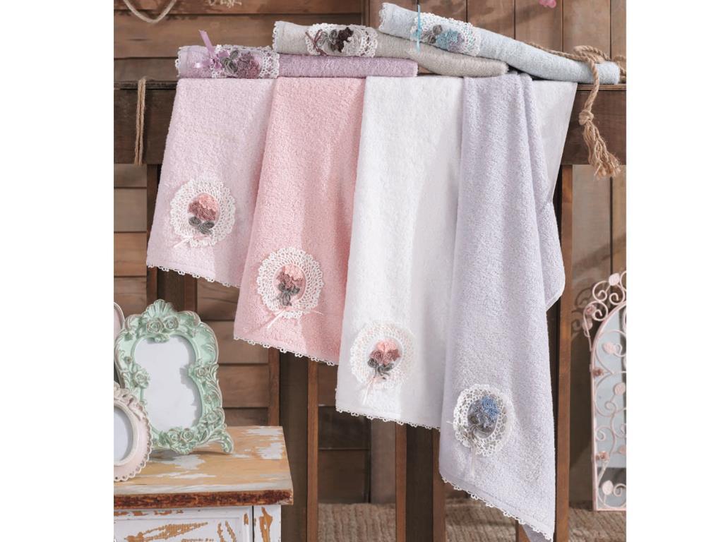 Adelita Maya Hand Face Towel - 6 Colors -> Cream - Thumbnail