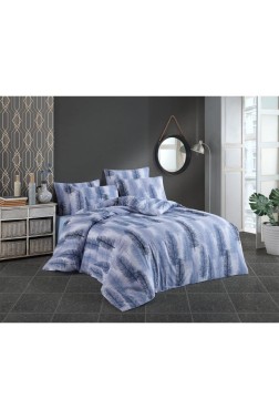 Alen Bedding Set 4 Pcs, Duvet Cover, Bed Sheet, Pillowcase, Double Size, Self Patterned, Wedding, Daily use - Thumbnail