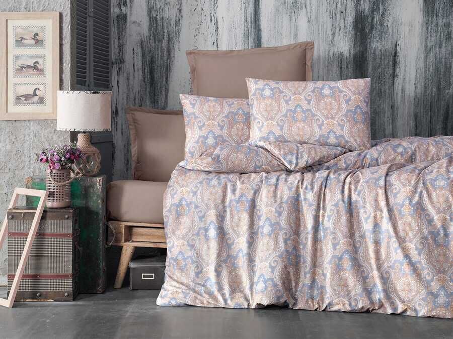  Alena Double Duvet Cover Set Adel Cappucino