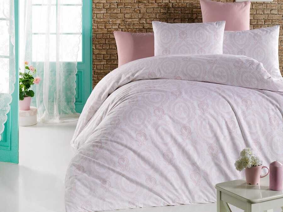  Alena Double Duvet Cover Set Royal Powder