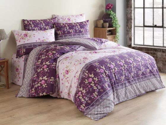 Alessia Duvet Cover Set, Duvet Cover 195x220, Sheet 200x240, Pilowcase 50x70, Double Size