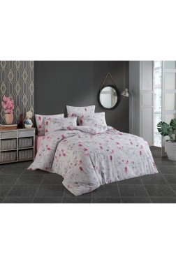 Çeyiz Diyarı - Alfredo Bedding Set 4 Pcs, Duvet Cover, Bed Sheet, Pillowcase, Double Size, Self Patterned, Wedding, Daily use Çeyiz Diyarı - Alfredo Bedding Set 4 Pcs, Duvet Cover, Bed Sheet, Pillowcase, Double Size, Self Patterned, Wedding, Daily use