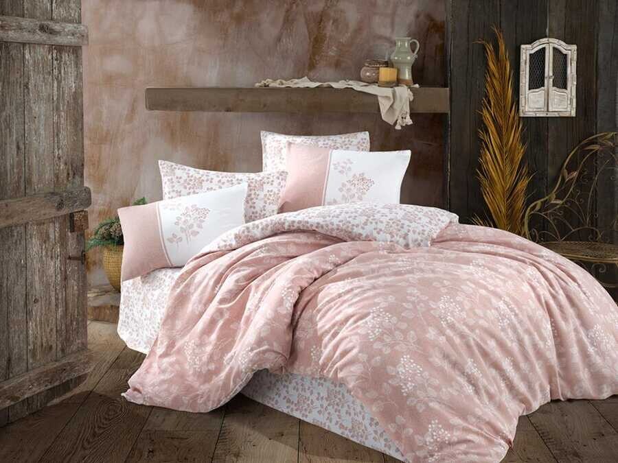 Dowry World - Almeda Double Pique Set Salmon