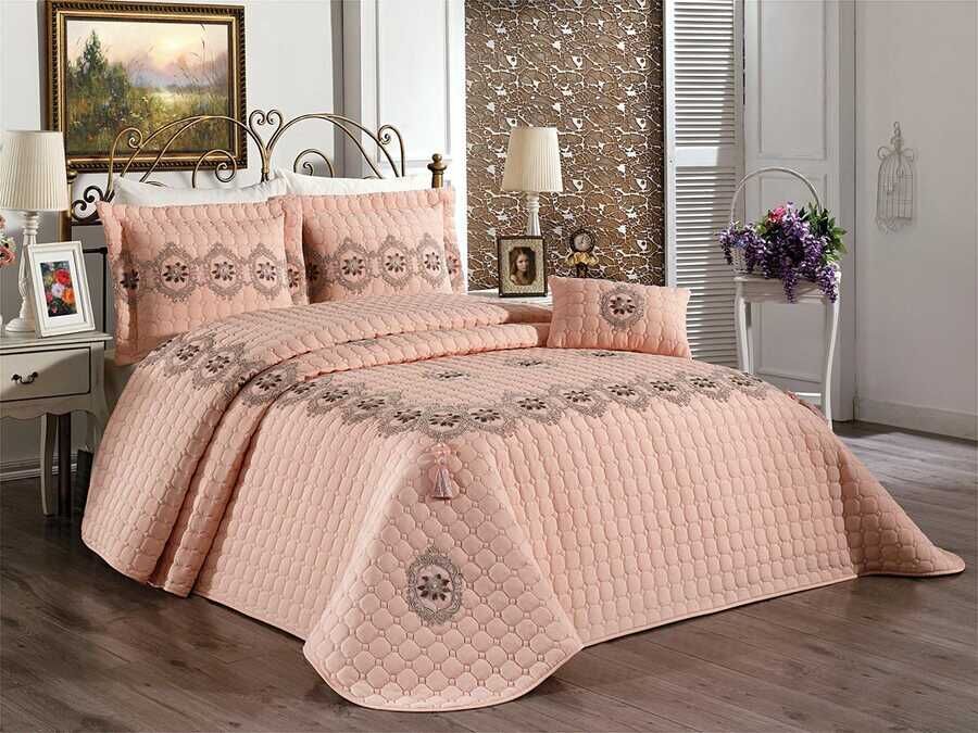 Angel Double Bedspread Powder