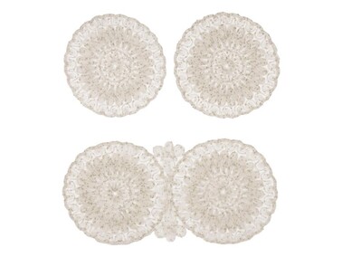 Dowry World - Anglez Cordone Embroidered Luxury Bedroom Set - Cream Cream Dowry World - Anglez Cordone Embroidered Luxury Bedroom Set - Cream Cream