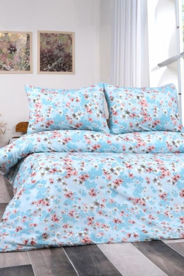 Anisa Bedding Set 3 Pcs, Duvet Cover 160x200, Sheet 160x240, Pillowcase, Single Size, Self Patterned, Queen Bed Daily use