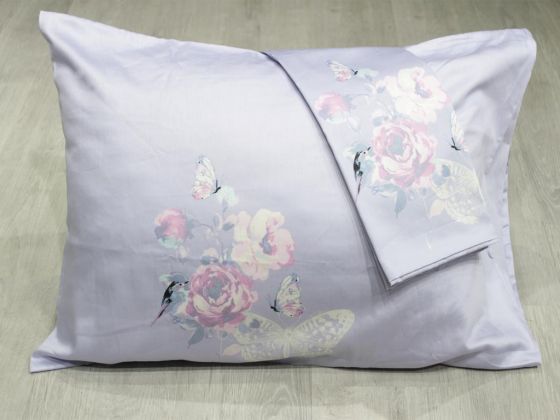 Arts 2-Pillow Cover Lilac