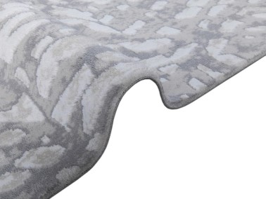 Asel Bambu Carpet/Rug Rectangle 160x230 cm White - Beige - Thumbnail