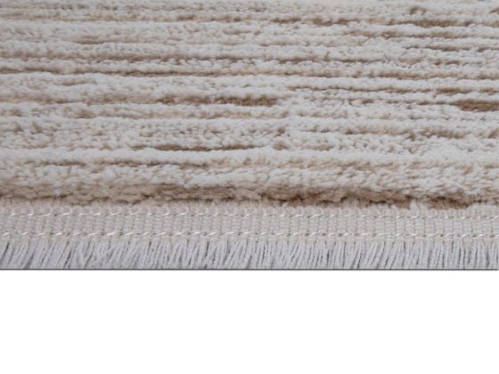 Asel Carpet/Rug Rectangle 160x230 cm White - Beige