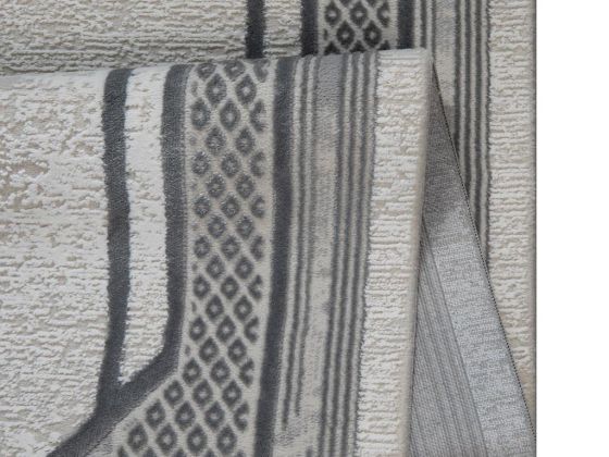 Asel Classic Carpet/Rug Rectangle 160x230 cm Grey - Beige