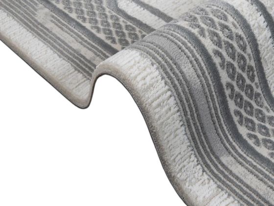 Asel Classic Carpet/Rug Rectangle 160x230 cm Grey - Beige