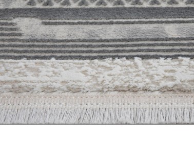 Asel Classic Carpet/Rug Rectangle 160x230 cm Grey - Beige - Thumbnail