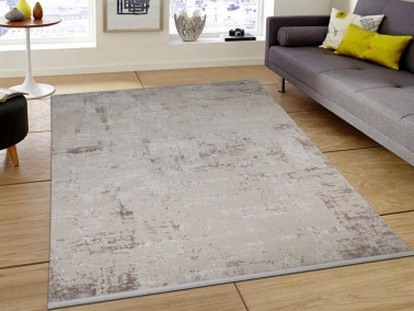 Asel Draw Carpet/Rug Rectangle 160x230 cm Mink - Beige - Thumbnail