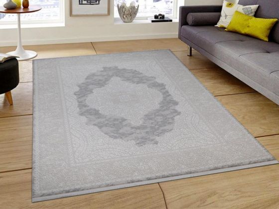 Asel İhtisam Modern Carpet/Rug Rectangle 160x230 cm White - Beige