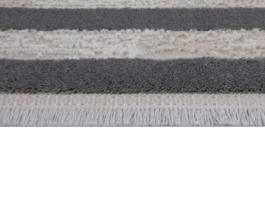 Asel Modern Carpet/Rug Rectangle 160x230 cm Grey - Beige - Thumbnail