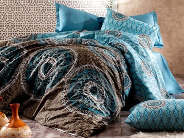 Çeyiz Diyarı - Asel Single Duvet Cover Set Oil Çeyiz Diyarı - Asel Single Duvet Cover Set Oil