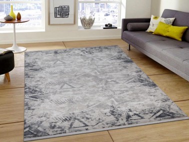 Asel Thress Carpet/Rug Rectangle 160x230 cm Blue - Beige - Thumbnail