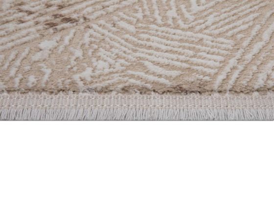 Asel Trigon Carpet/Rug Rectangle 160x230 cm Cream - Beige