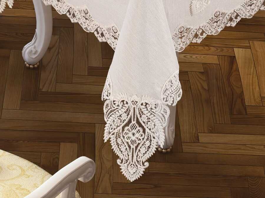 Asli Table Cloth 26 Pieces Cream