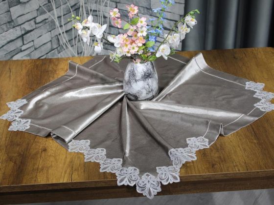 Athena Single Bundle with Lace on All Four Sides Gray