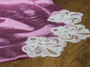 Athena Four Sides Lacy Single Bundle Dried Rose - Thumbnail