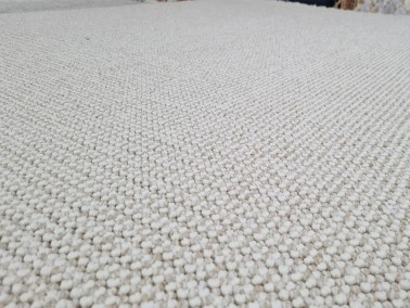 Authentic Rectangle 100% Microfiber Polyester Fringed Carpet 160x230 Cream Beige - Thumbnail