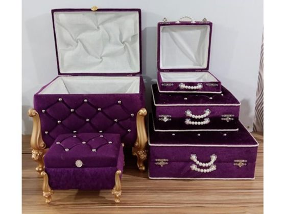 Avangarde 5 Liter Dowry Chest Set Purple