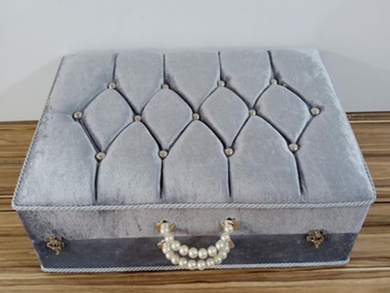 Avangarde Luxury Dowry Bag Silver