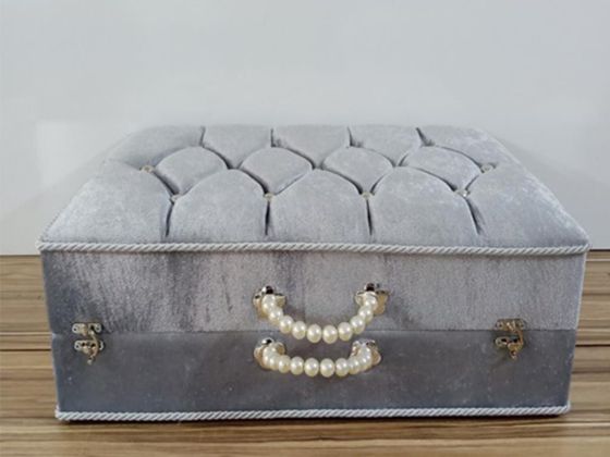 Avangarde Luxury Dowry Bag Silver