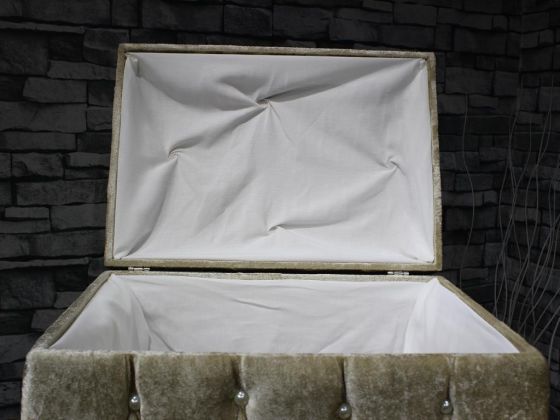 Avangarde Luxe Dowry Box with 2 Stones Cappucino