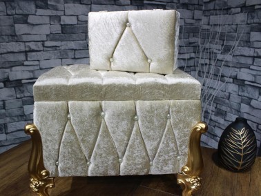 Avangarde Luxe Dowry Box with 2 Stones Cappucino - Thumbnail