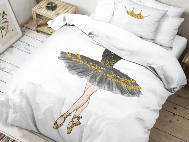 Ballet Single Duvet Cover Set - Thumbnail