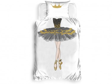 Ballet Single Duvet Cover Set - Thumbnail