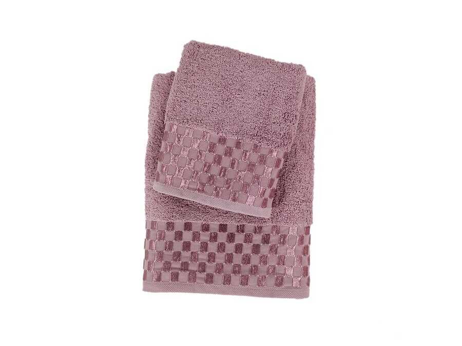 Bamboo Soft Dama Bathroom Towel Set 6 Color