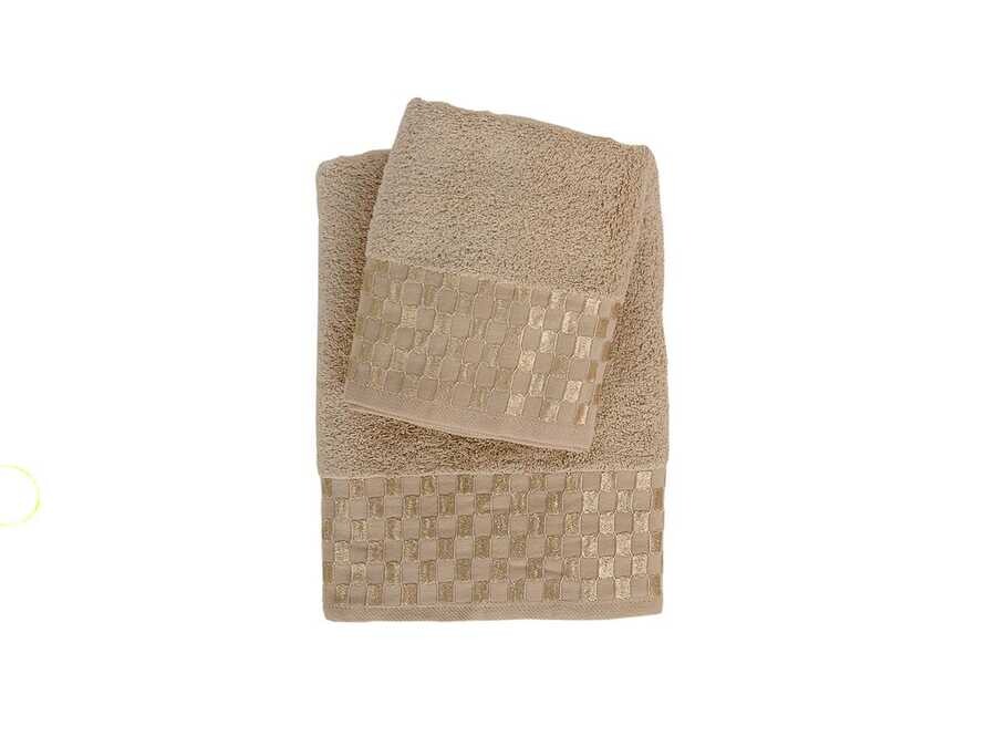 Bamboo Soft Dama Bathroom Towel Set 6 Color - Thumbnail