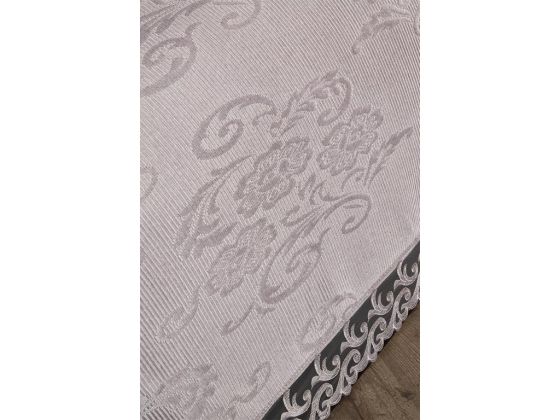 Belins Bedding Set 3 pcs, Bedspread 250x250 cm, Lace, Double Size Gray