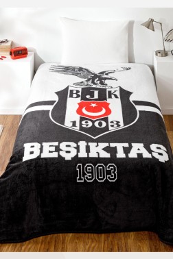 Beşiktaş Licensed Fan Single Blanket - Thumbnail