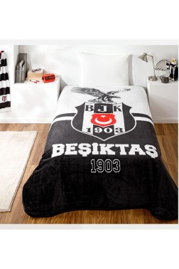 Beşiktaş Licensed Fan Single Blanket - Thumbnail