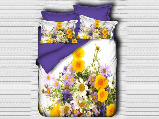  Best Class Digital Printed 3d Double Duvet Cover Set Blossom