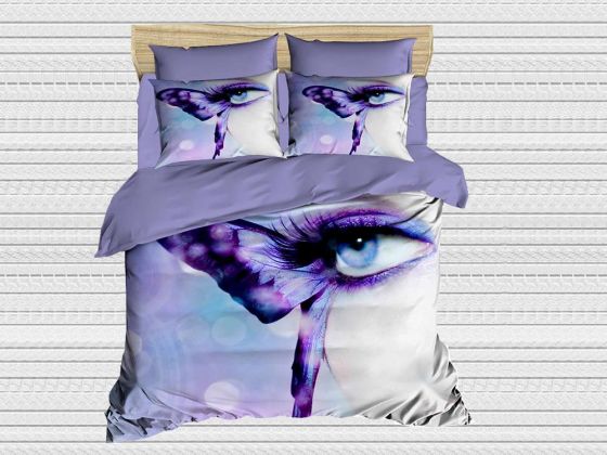  Best Class Digital Printed 3d Double Duvet Cover Set Eyes