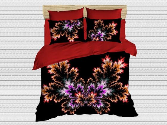 Digital Printed 3d Double Duvet Cover Set Folio