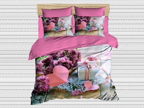 Digital Printed 3d Double Duvet Cover Set Gift