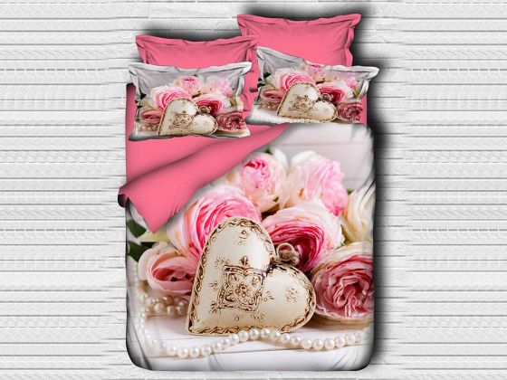 Digital Printed 3d Double Duvet Cover Set Jewelry