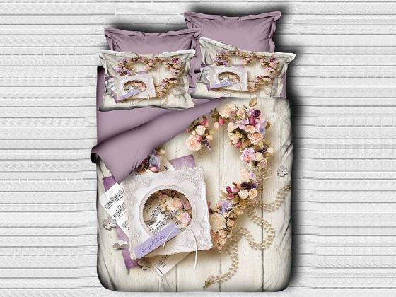 Digital Printed 3d Double Duvet Cover Set Notes