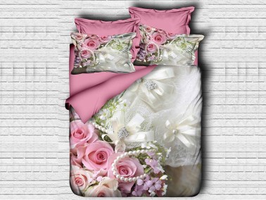 Best Class - Digital Printed 3d Double Duvet Cover Set Nuptial Best Class - Digital Printed 3d Double Duvet Cover Set Nuptial