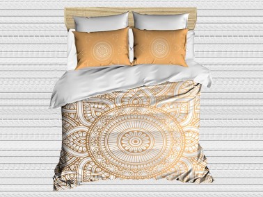 Best Class - Digital Printed 3d Double Duvet Cover Set Pattern Gold Best Class - Digital Printed 3d Double Duvet Cover Set Pattern Gold