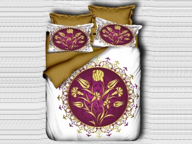 Best Class - Digital Printed 3d Double Duvet Cover Set Wheat Best Class - Digital Printed 3d Double Duvet Cover Set Wheat