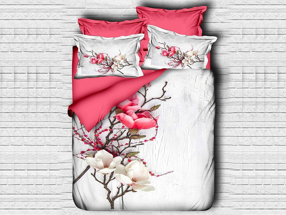 Digital Printed 3d Double Duvet Cover Set Daisy